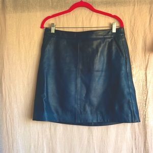 Leather skirt PAUL SMITH